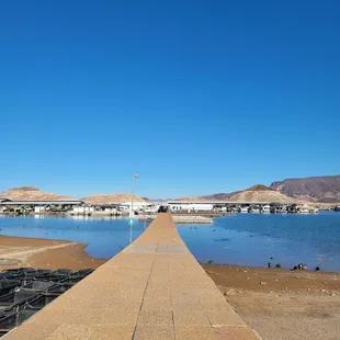 The walk to the restaurant
