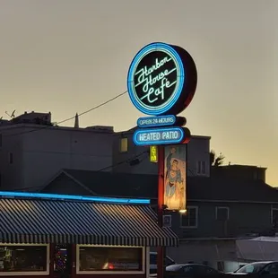 a water tower in the background