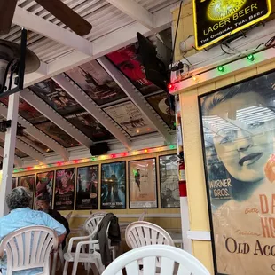 the interior of the restaurant