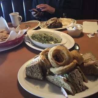 Ground Beef Patty (1/2 Lb.) and Two Eggs