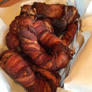 Bacon Wrapped Onion Rings