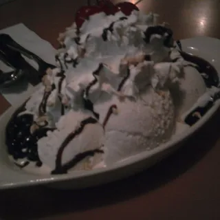 Giant Ice Cream Sundae