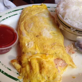 Fresh Crab Omelette