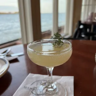 The Orchard cocktail was so fresh and tasty