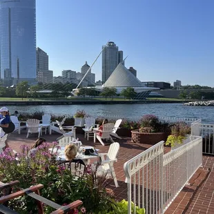 Seating patio