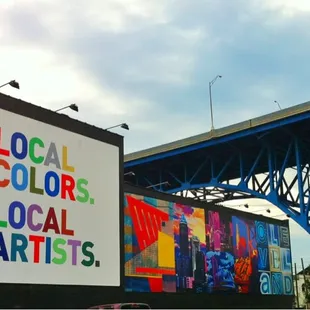 Back of the building from the parking lot