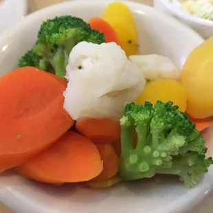 Steamed Veggie Side