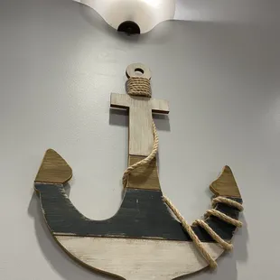 Anchor art at my booth.