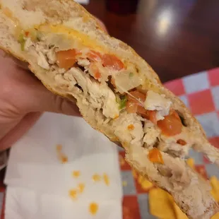 Southwest chicken panini