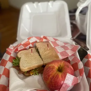 BLT with Cheddar Cheese