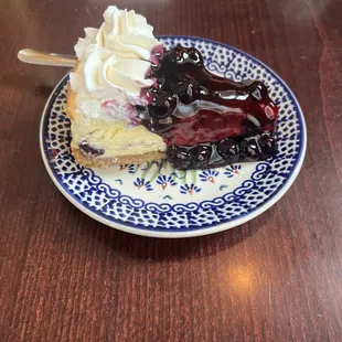 Blueberry Lemon Cheesecake