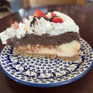 Neapolitan Cheesecake