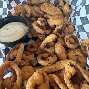 Fried banana peppers! Yum!!!!!