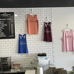 Any coffee shop that has its own shirts is OK with me.