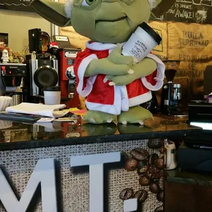 Christmas yoda