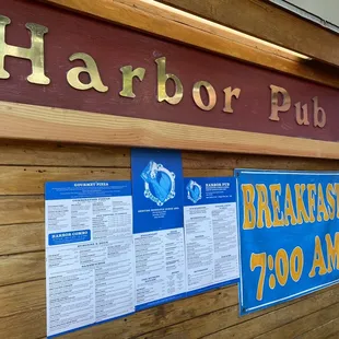 Breakfast here from 7am.