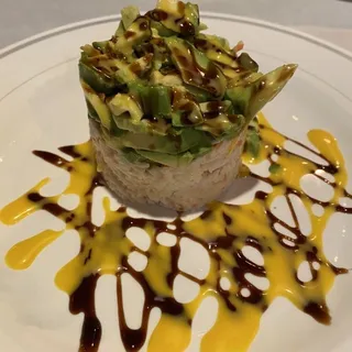 Crab meat Avocado Tower