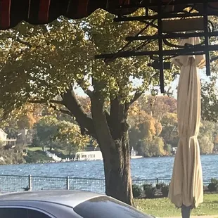 Our view from out table