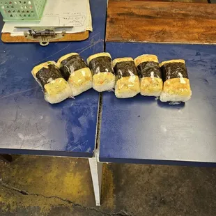 Egg omelette musubi&apos;s