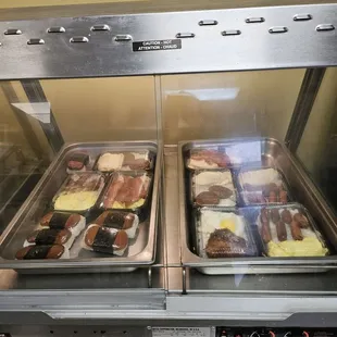 Spam musubi, assorted breakfast bento&apos;s