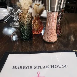 Loved the salt and pepper shakers.
