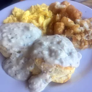 Biscuits and gravy