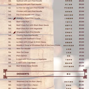 Menu (6 of 9) as of 11/24/2022