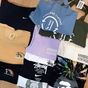 Harbors Vintage finds and new merch