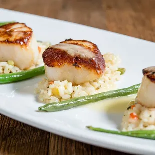 Seared Diver Scallops