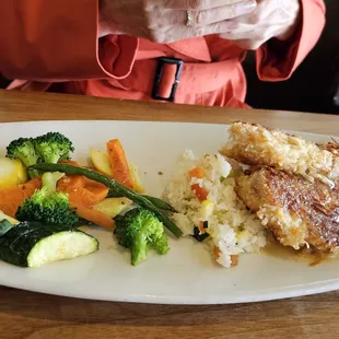 Orange Coconut Crusted Salmon
