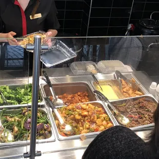 Entree options on 4/26/2019