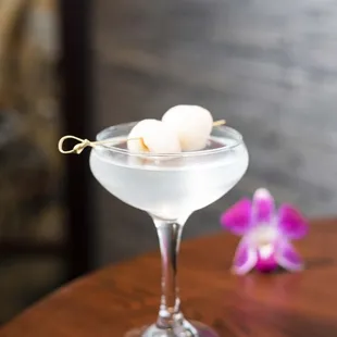 Lychee Martini. Order cocktails from the Bar &amp; Lounge!