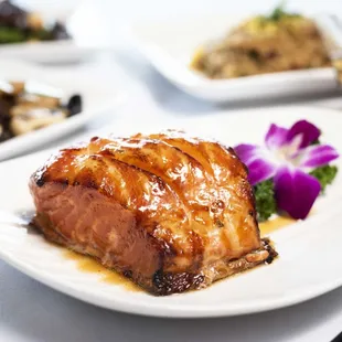 Harborview Signature Dish - Baked Black Cod.