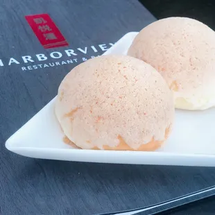 Baked BBQ Pork Buns with Crunchy Sugar Crust