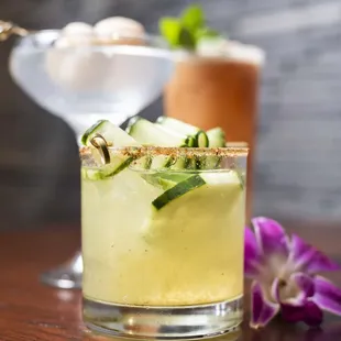 Order a drink from the Bar &amp; Lounge!