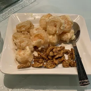 Prawns with Honey Walnuts