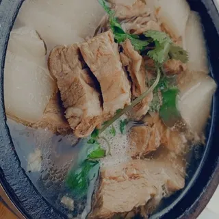 Beef Brisket and Turnip in Supreme Broth