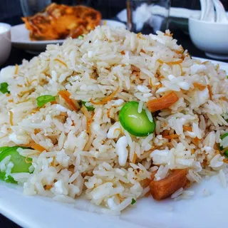 Dried Scallops and Egg White Fried Rice