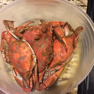 This was what was left after 3 days. I can't believe I ate 30 crabs by myself in 4 days!