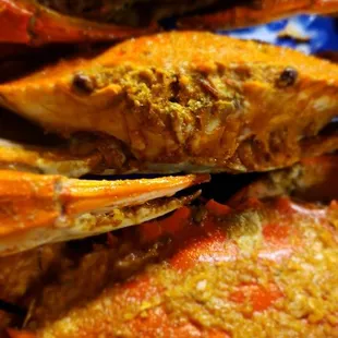 Seasoned Blue Crabs