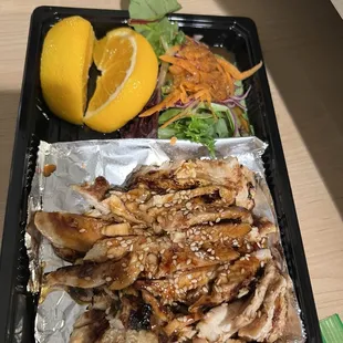 Kids Chicken teriyaki plate