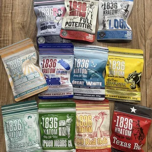 Kratom Capsules and Powder starts at $9.99 we also carry kratom extracts