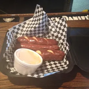 pretzel sticks appetizer
