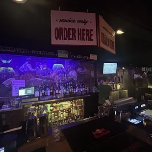 chill dive bar vibes at Hard Hat