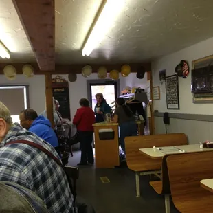 diners sitting at tables