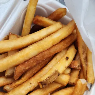 The most hot and delicious fries! I highly suggest the beer cheese.