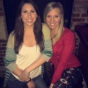 Danielle and Kellie two of Hard Road's great bartenders.