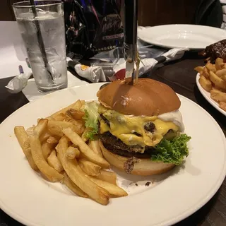 Double Decker Double Cheeseburger