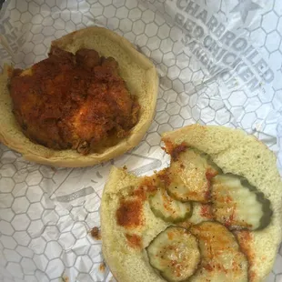 Absolutely gross,  I felt nauseas after eating.