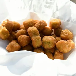 Fried okra
